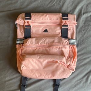 Pink Adidas backpack
